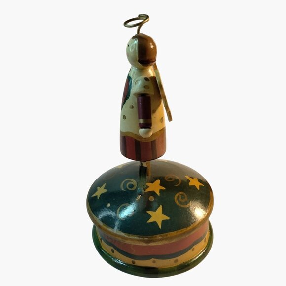 Midwest Of Cannon Falls Angel Trinket Box Wooden Figurine - Picture 5 of 12